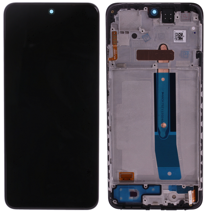 Wyświetlacz do Xiaomi Redmi Note 11S / Poco M4 Pro z ramką (czarny)