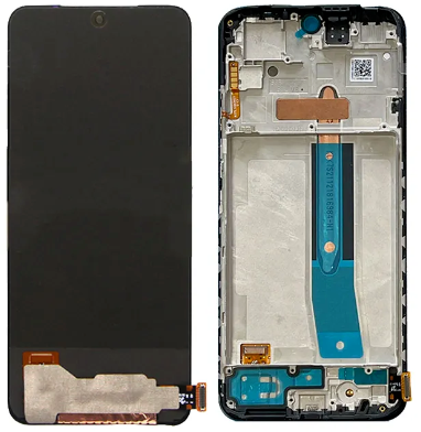 Wyświetlacz do Redmi Note 12S z ramką (czarny)