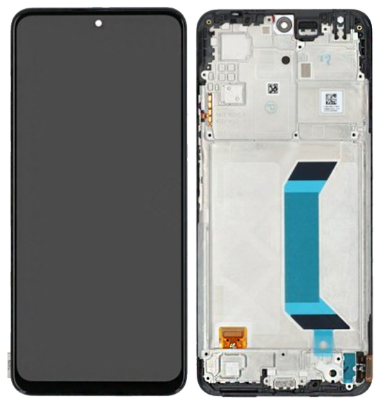 Wyświetlacz do Xiaomi Redmi Note 12 (5G) / Poco X5 z ramką (czarny)