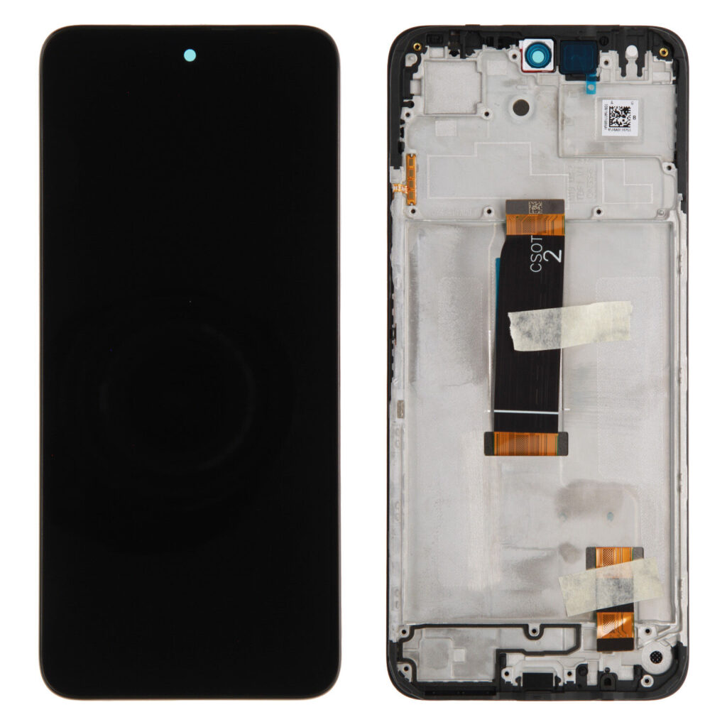 Wyświetlacz do Xiaomi Redmi 13 (4G) & Redmi 13 (5G) & Poco M6 z ramką (czarny)