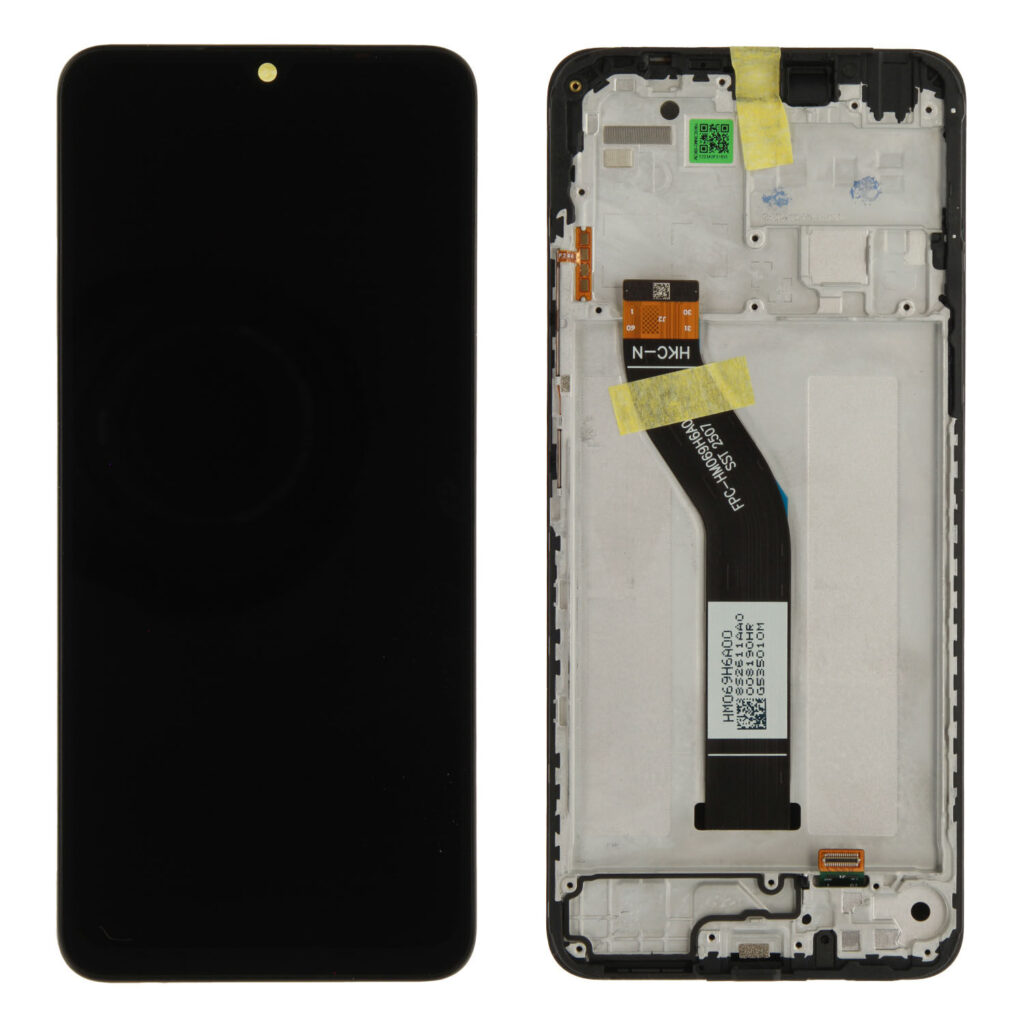 Wyświetlacz do Xiaomi Poco C75 & Redmi 14C z ramką (czarny)
