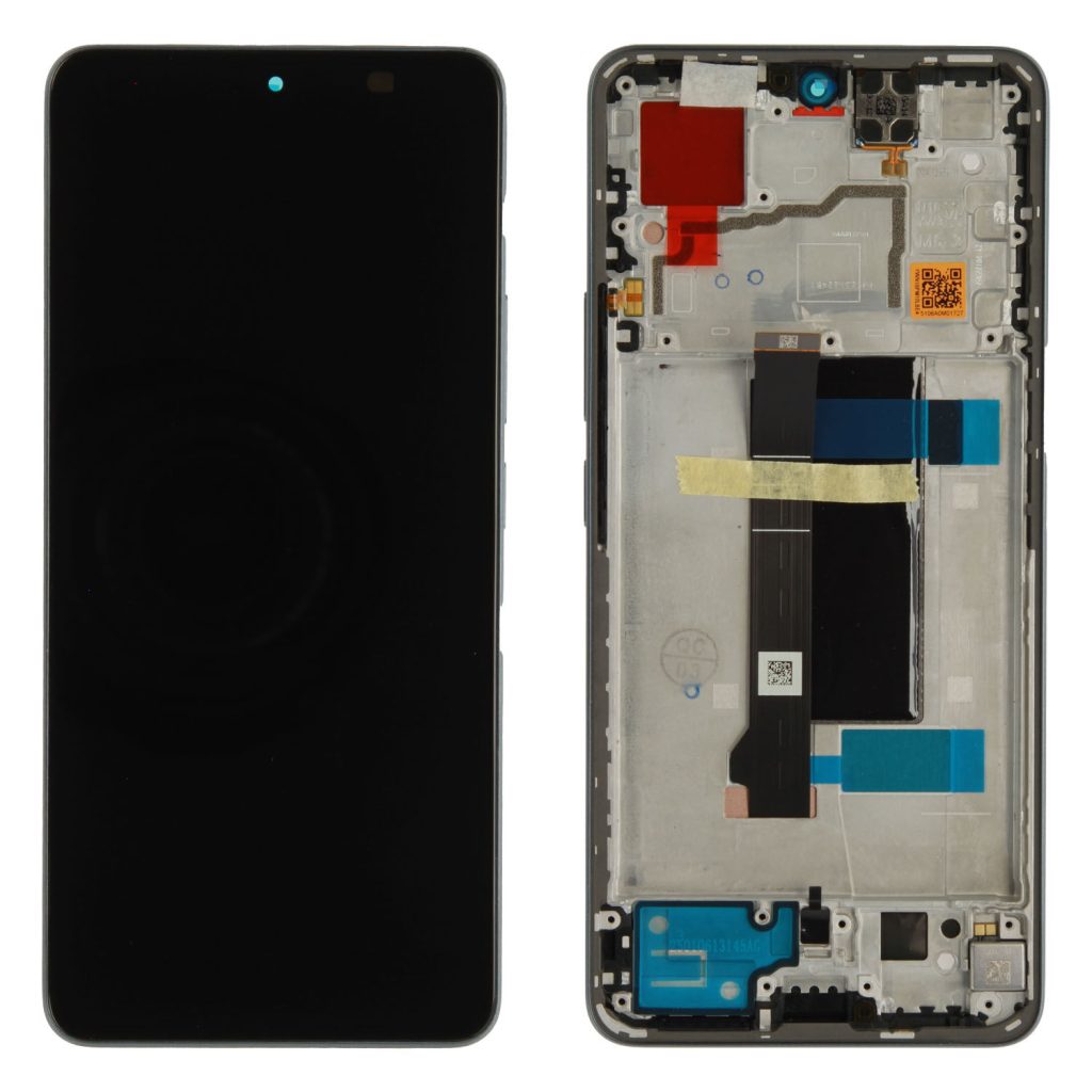 Wyświetlacz do Xiaomi Poco X6 z ramką (niebieski)
