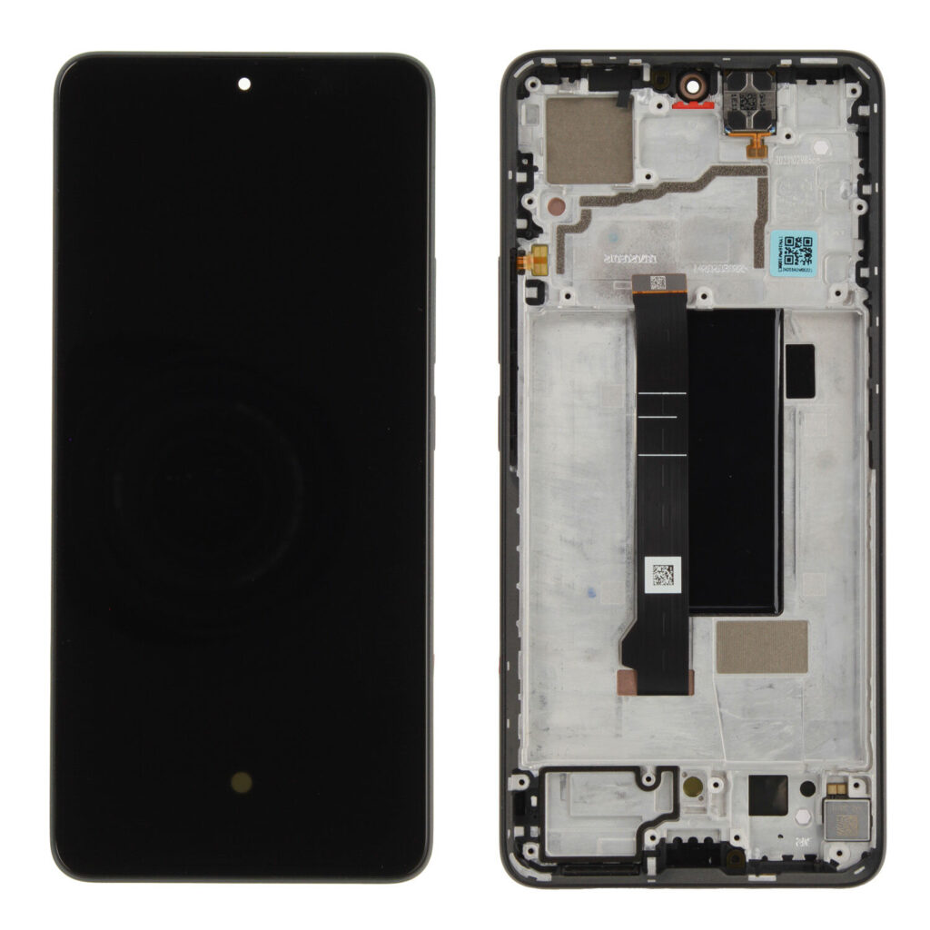 Wyświetlacz do Xiaomi Poco X6 (5G) z ramką (czarny)