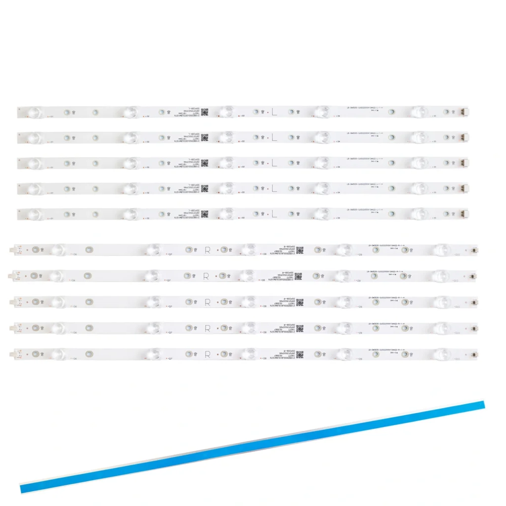 Listwy LED do TV podświetlenie do Philips 55PUS7504 55PUS6814 55PUS6754 55PUS6704 + klej montażowy