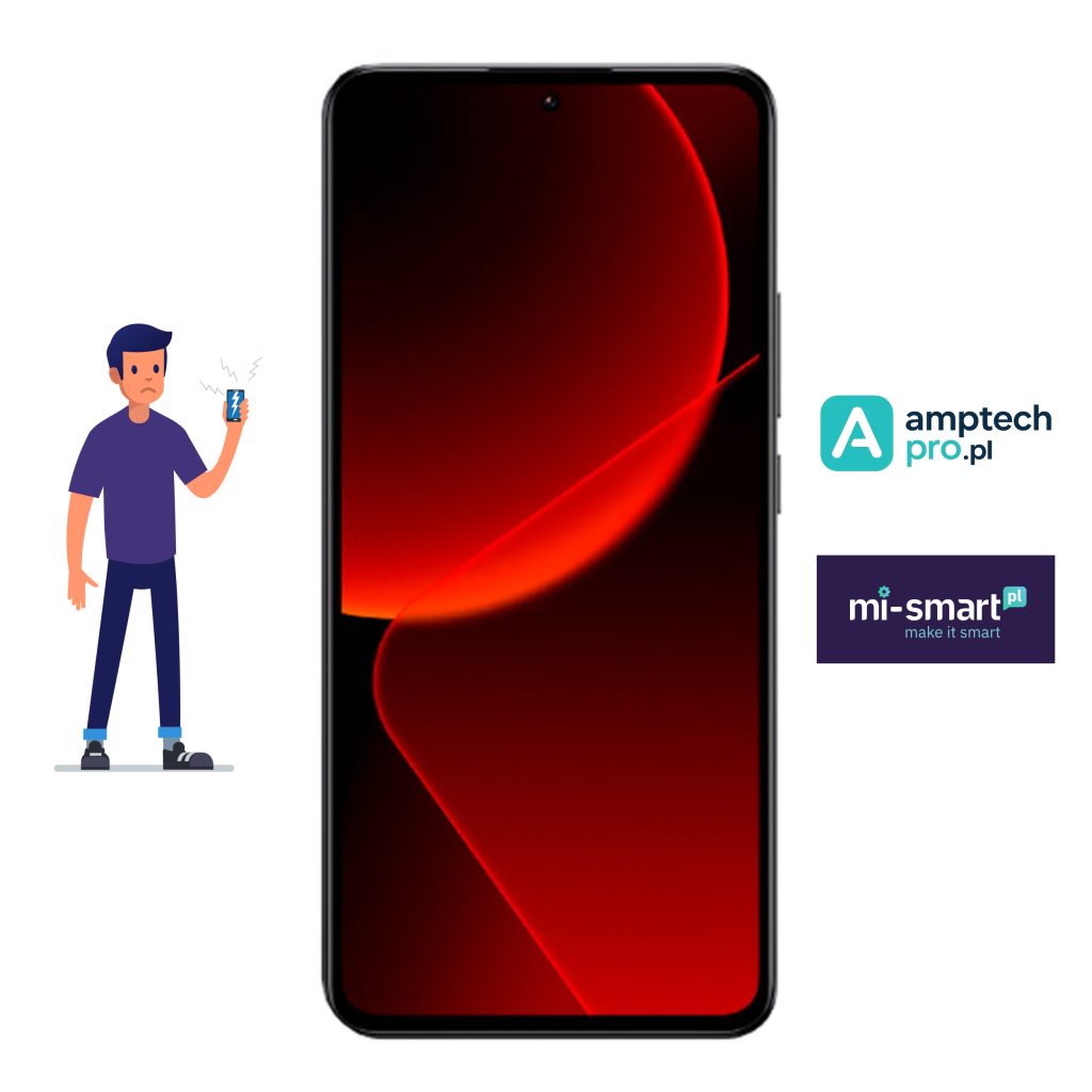 Wymiana wyświetlacza ekranu w Xiaomi 13T Pro z ramką oryginał