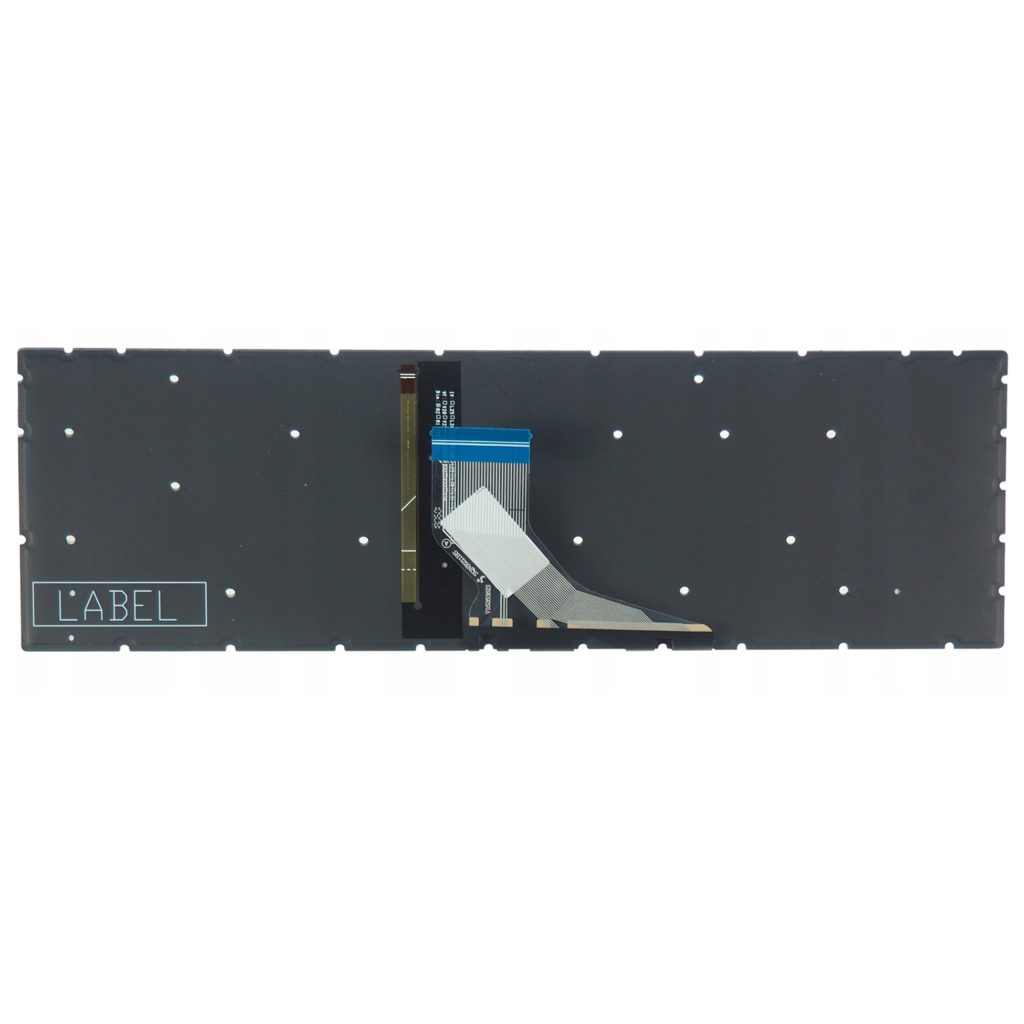 Klawiatura do HP Pavilion 17-CD 17-cd002nw podświetlana na zielono - detale