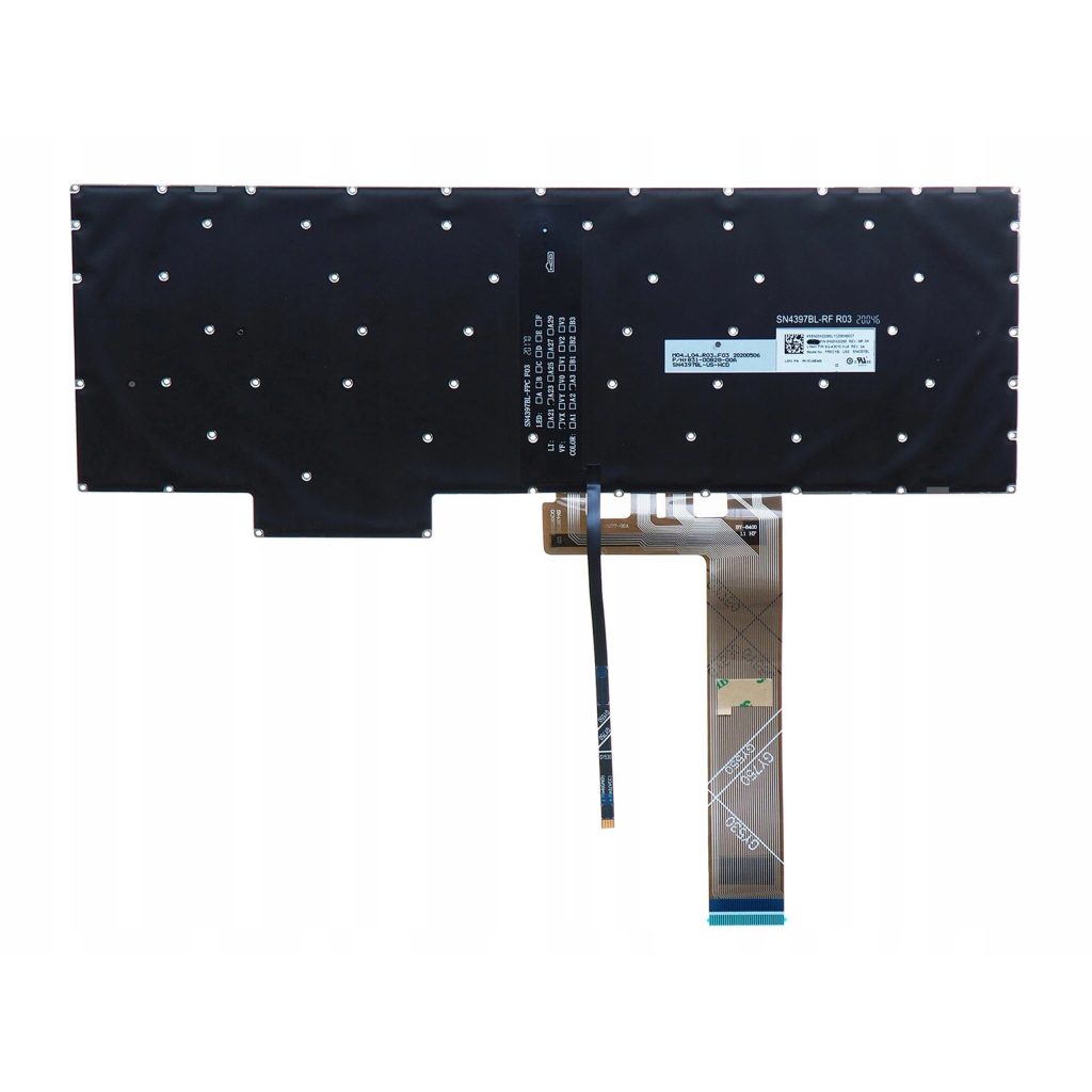 Klawiatura do Lenovo IdeaPad Gaming 3 15IMH05 3-15IMH05 podświetlana blue - detale