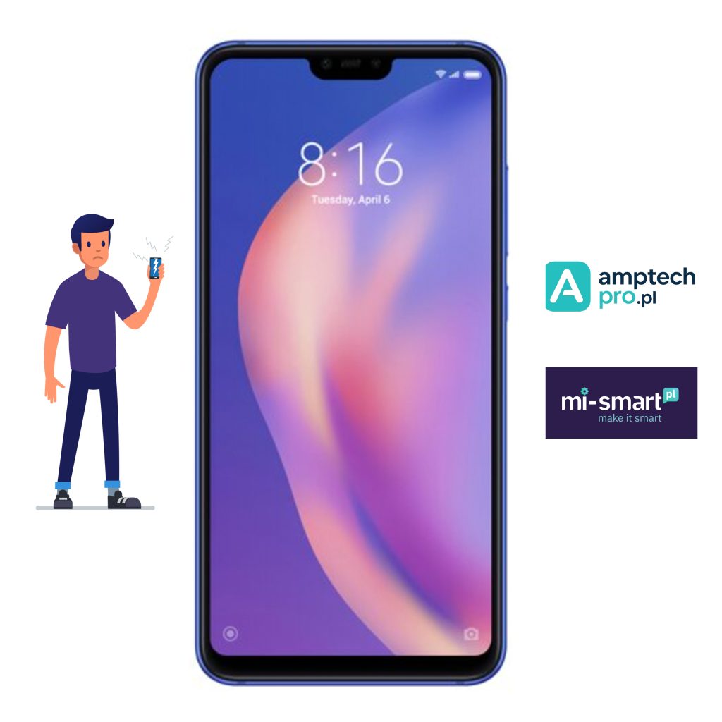 Xiaomi Mi 8 Lite wymiana wyświetlacza digitizera dotyku