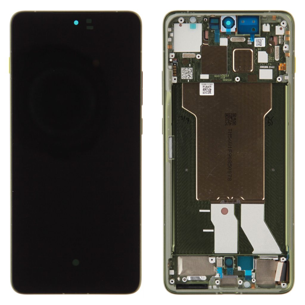 Wymiana wyświetlacza ekranu w Motorola Edge 70 z ramką (zielona) oryginał